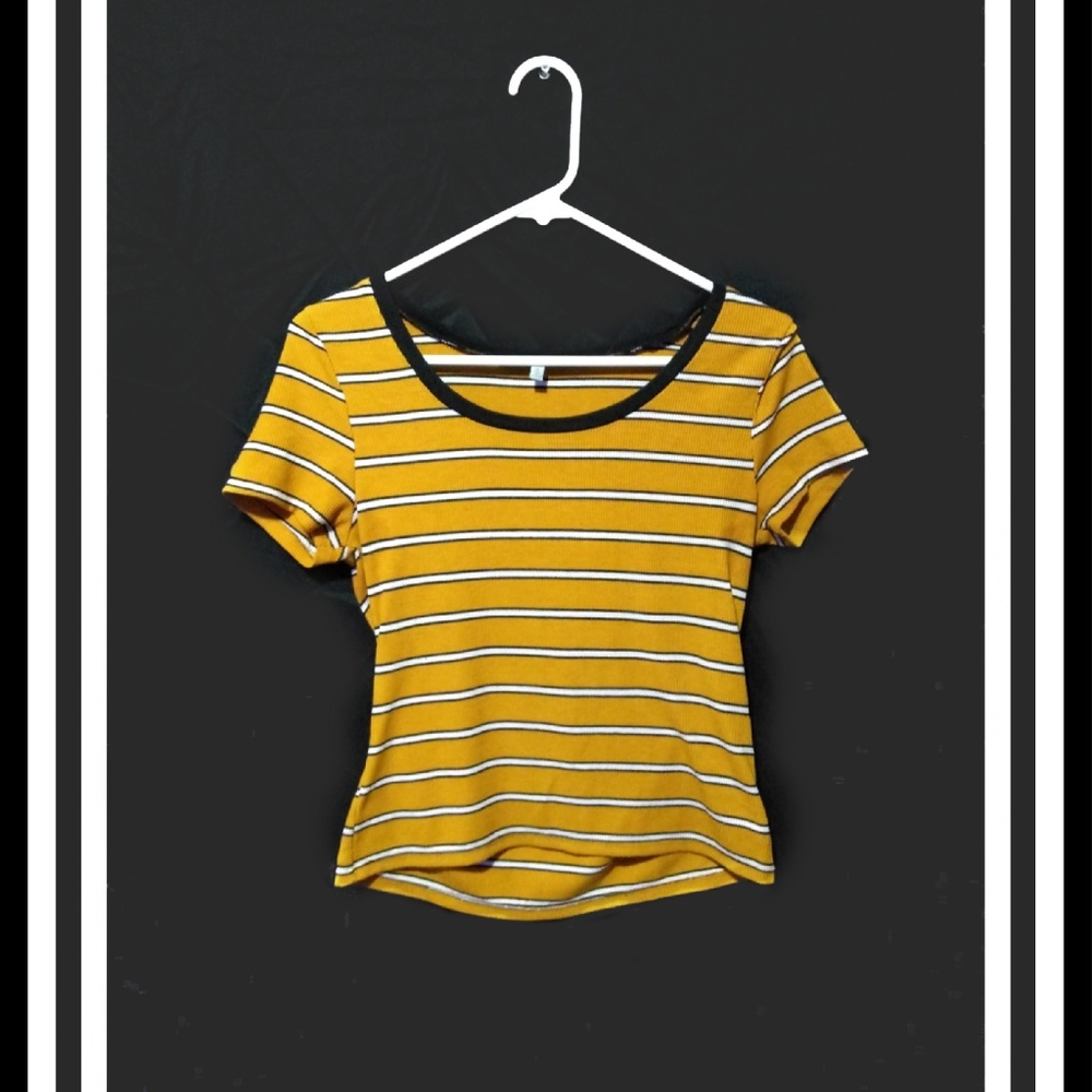 Striped Crop Top